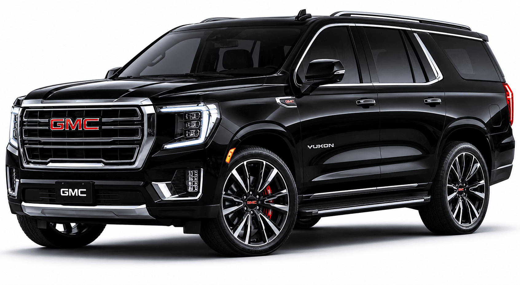 GMC Yukon XL luxury 7-seater SUV for private Umrah and Hajj transfers in Saudi Arabia